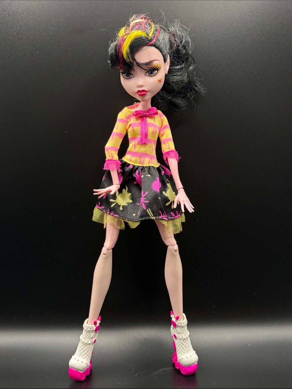2008 Mattel Monster High Art Class Draculaura Doll, Toys Kawaii Collectible
